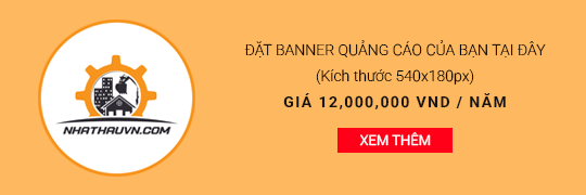 Đặt banner quảng cáo tại Nhathauvn.com